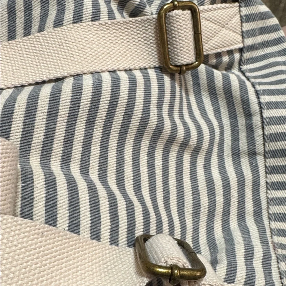 UNIONBAY White & Gray Canvas Bag Book Bag